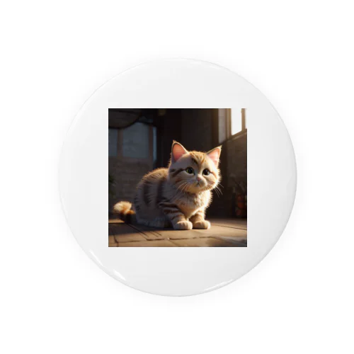 可愛い猫ちゃん Tin Badge