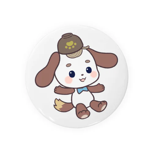 わんこそば　(🐶) Tin Badge