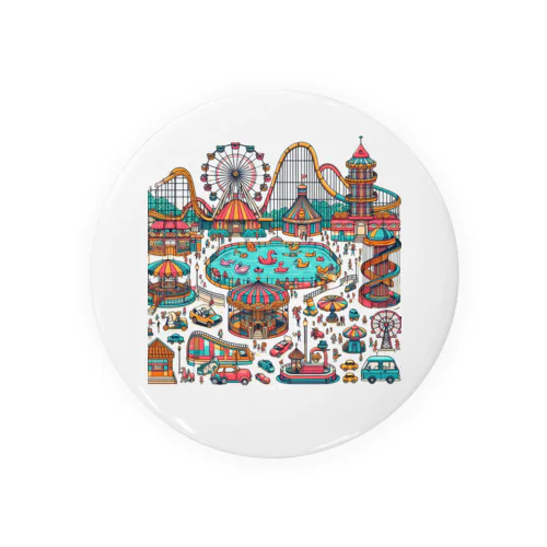 楽しい遊園地 Tin Badge