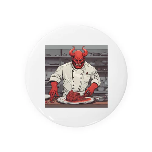 devil's cookingグッズ Tin Badge