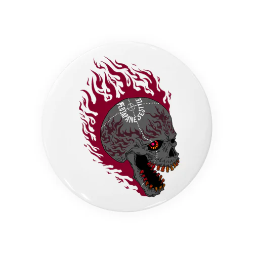 fireskull Tin Badge