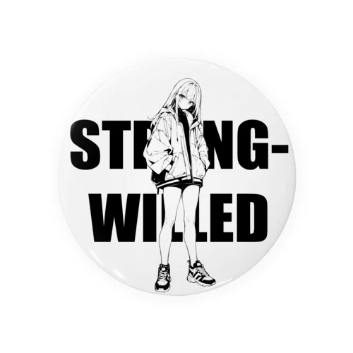 STRONG-WILLED_01GIRL 缶バッジ