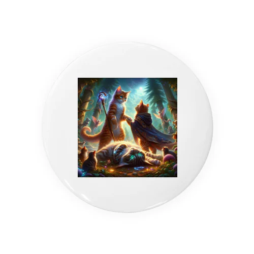 勝利の光：魔法の森の戦士たち Tin Badge