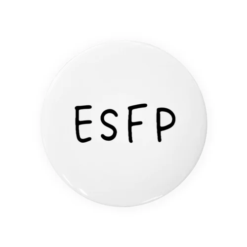 ESFP Tin Badge