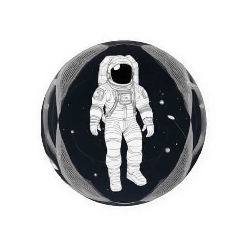 Interstellar Tin Badge