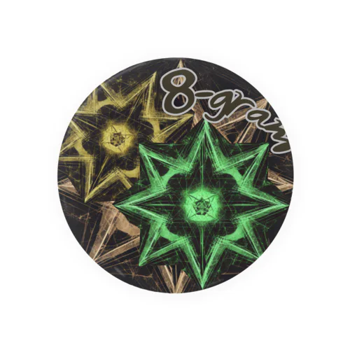 【Abstract Design】8-gram 八芒星🤭 Tin Badge