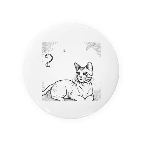 ベンガル         猫 Tin Badge