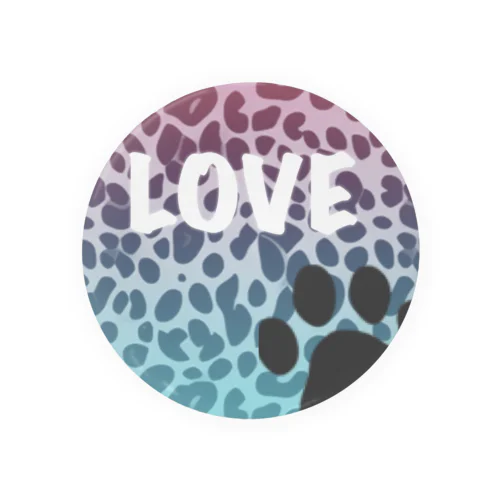 豹柄LOVE🐾シリーズ Tin Badge