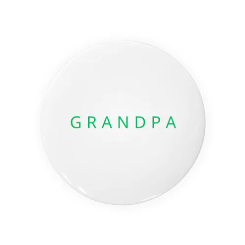 GRANDPA（グリーン） 缶バッジ