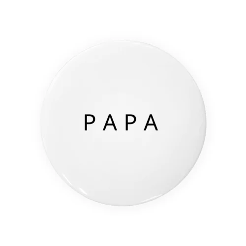 PAPA 缶バッジ