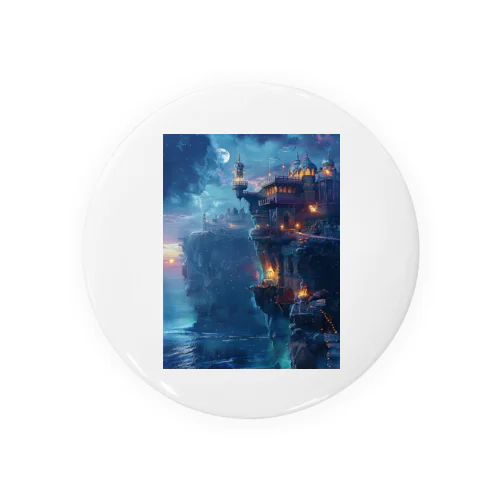 断崖絶壁の魔法の王国 Tin Badge