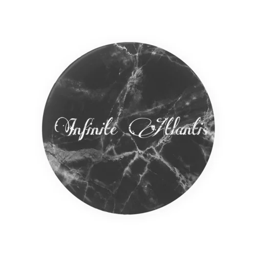 Infinite Atlantis (black marble) 缶バッジ