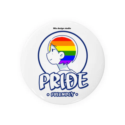 LGBTQ_FRIENDLY Tin Badge