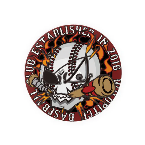 WILDPITCH BASEBALL CLUB Tin Badge