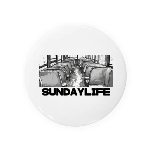 SUNDAYLIFE 座席 缶バッジ