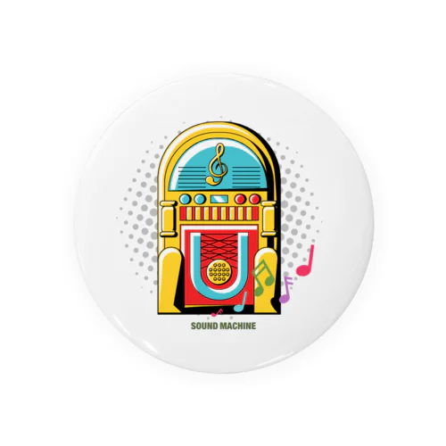 SOUND MACHINE Tin Badge