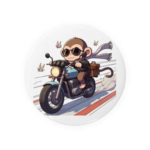 愛くるしい猿が乗った子供向けバイクが登場！ Tin Badge