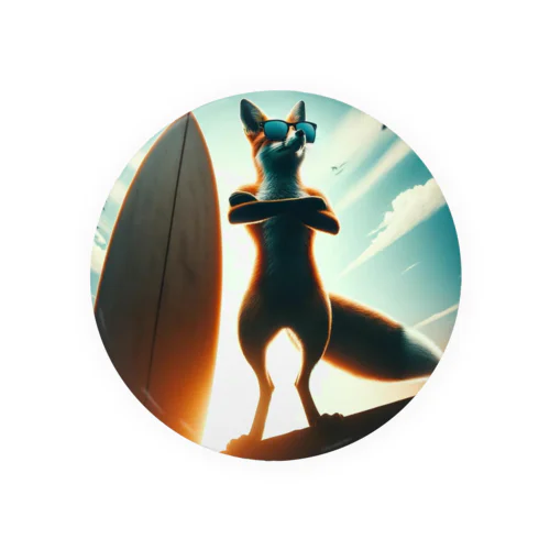 夏の狐 Tin Badge