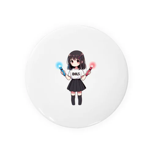 アイドル好き女子 Tin Badge