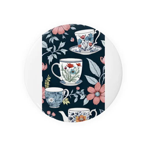 花の詩カップ(The Flower Poetry Cup) Tin Badge