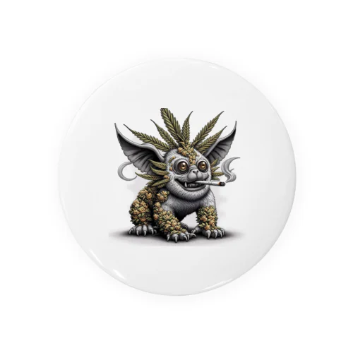 ganja devil's messenger Tin Badge