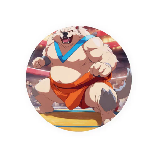 アニマル相撲レスラーズ/Animal Sumo Wrestlers Tin Badge