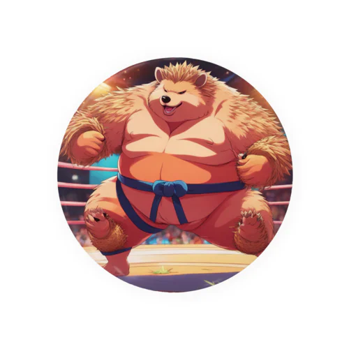 アニマル相撲レスラーズ/Animal Sumo Wrestlers Tin Badge