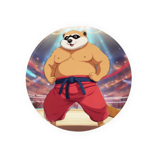 アニマル相撲レスラーズ/Animal Sumo Wrestlers Tin Badge