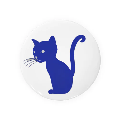 シルエットにゃん🐱 Tin Badge