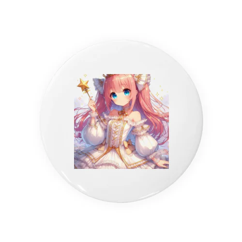 【可愛い】美少女魔法使い3 Tin Badge