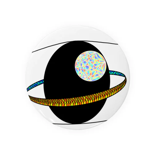 Universe in your eyes Tin Badge