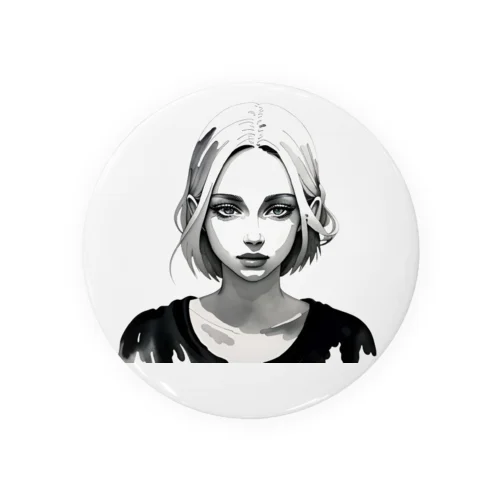 インクGirl Tin Badge