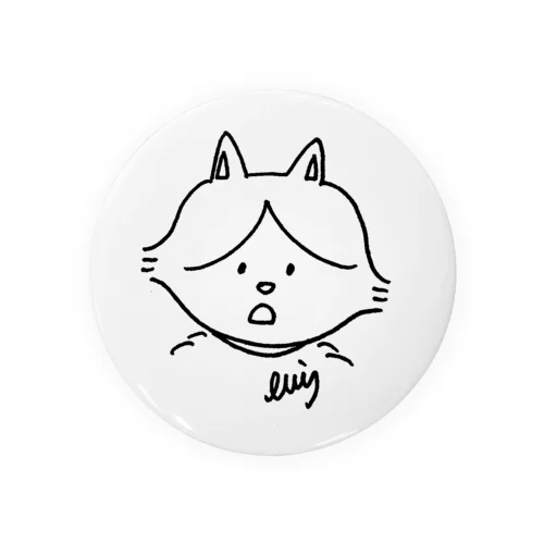 うちの家のねこシリーズ。 Tin Badge