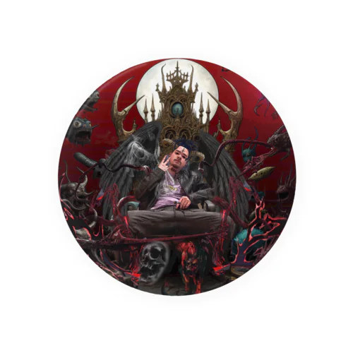 devil island item Tin Badge