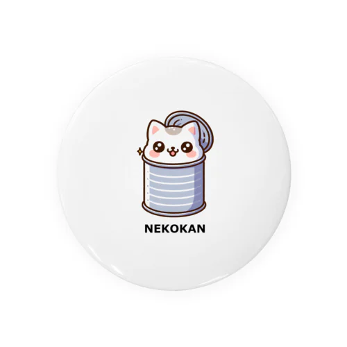 NEKOKAN Tin Badge