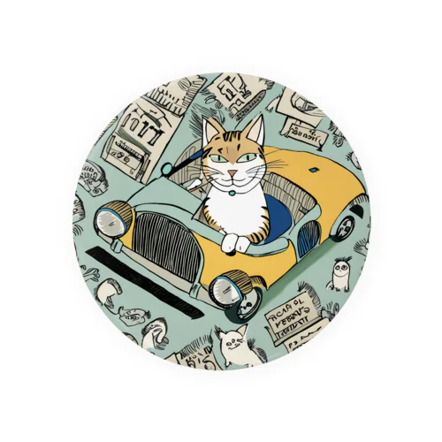 ドライブキャット🐱 Tin Badge