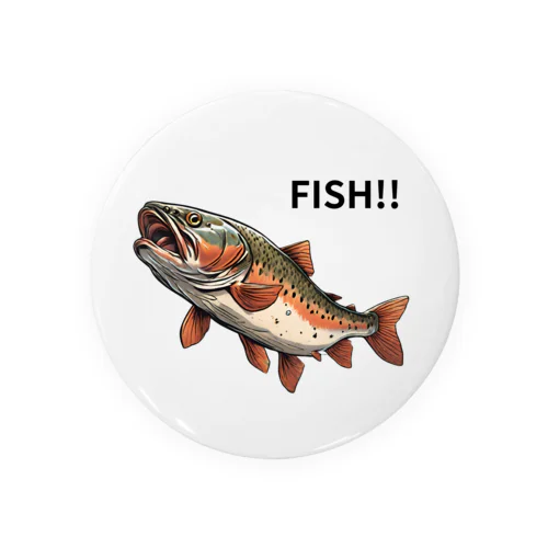 FISH1 Tin Badge