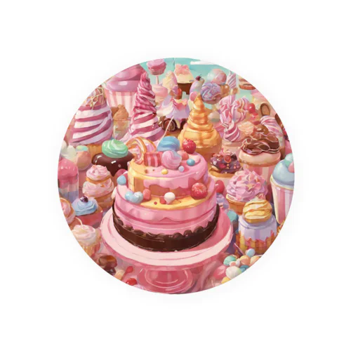 The world of sweets Tin Badge