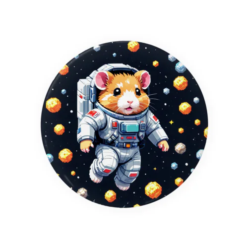 宇宙ハムスター　ハミー Tin Badge