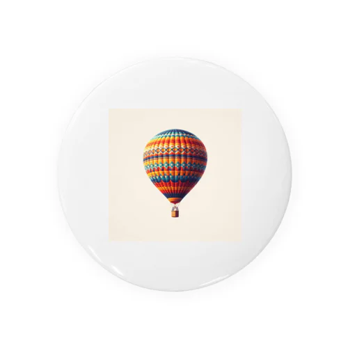 カラフル気球 Tin Badge