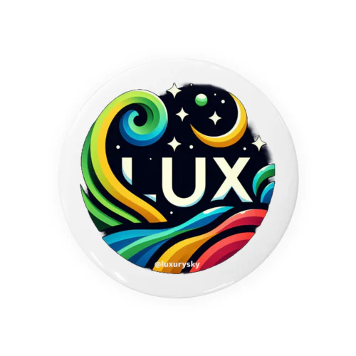 luxace Tin Badge