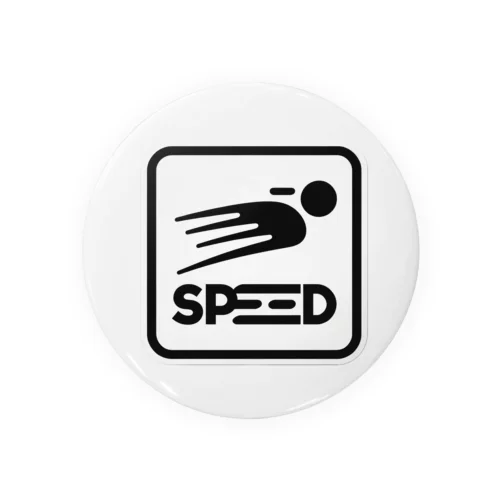 SPEED Tin Badge