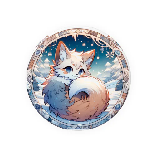 雪原の使者 Tin Badge