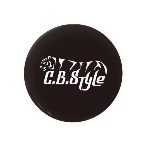 C.B. Style ブラック 缶バッジ