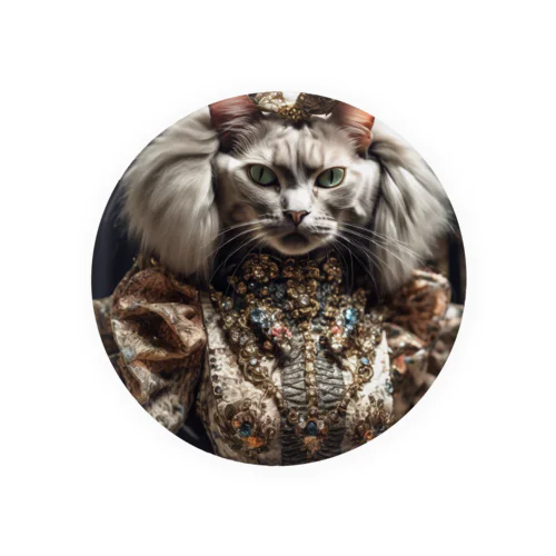 猫王国の王様猫 Tin Badge
