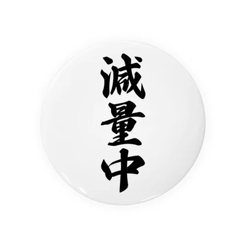 減量中 Tin Badge