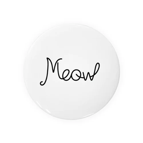 meow Tin Badge