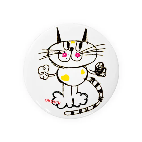 キャットちゃん  Tin Badge