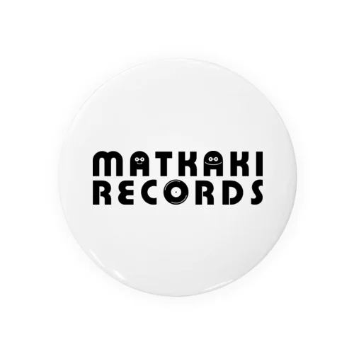 MATKAKI RECORDSロゴ 缶バッジ