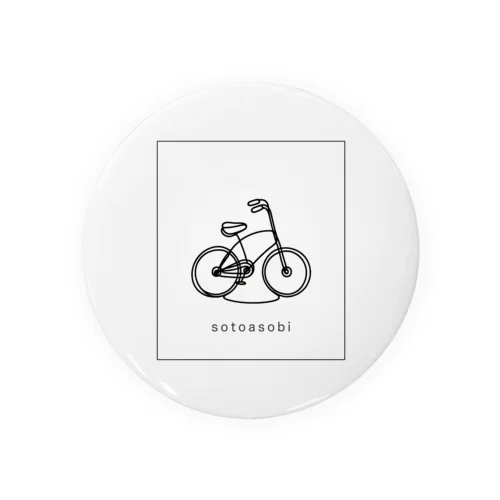 sotoasobi -bicycle- Tin Badge